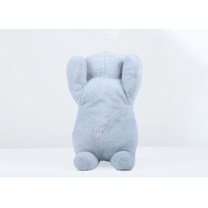 Ultra Soft Animal Soft Toys , Light Blue Cuddle Stuffed Animals For Decoration