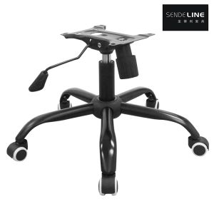 Wholesale Black swivel chair base for home office and office chair base formed by iron welding from china suppliers