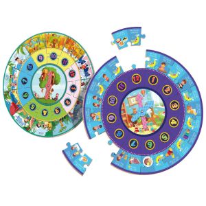 My Daily Routine 25 Pieces Jigsaw Puzzle Game Gift Children Educational Toy
