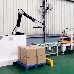 Robot Palletizer For Cartons Palletizing Robotic Palletizing System Move Robot