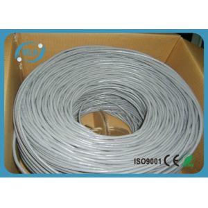 Wholesale 4 Pairs CCTV Cat5e Lan Cable , Ethernet Network Cable With Grey PVC Jacket from china suppliers
