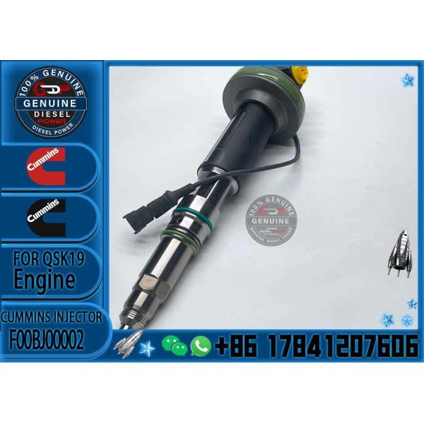 2882078 QSK60 Fuel Injector F00BJ00002 for K19 QSK19 C3 Series Engines Diesel
