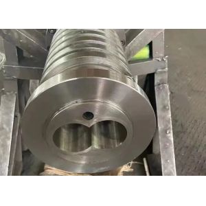38CrMoAlA Conical Twin Screw Barrel with HV900-1000 Hardness for PVC WPC Profile