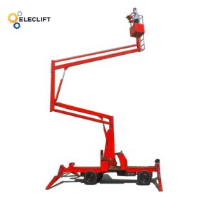 Wholesale Articulated Telescopic Boom Lift Platform Lift Capacity 500Lbs-1000Lbs from china suppliers