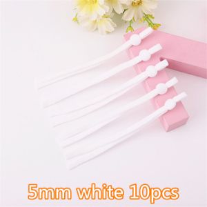 5mm flat adjustable elastic band earloop cord for facemask earloop strap