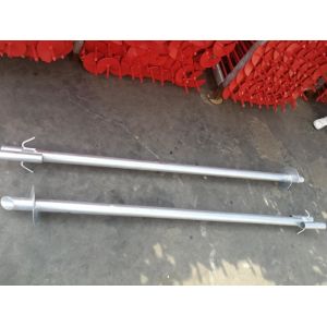 Q235 Grounding And Earthing Products Solar Green House Ground Anchor With Helix