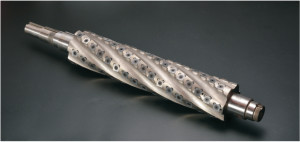 Light Cutting Helical Spiral Cutter Head For Wood Machine Planer