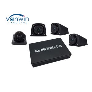 Buy cheap 360 Degree SD Card Mobile DVR High Definition Mini Basic 4CH AHD With 128GB TF from wholesalers