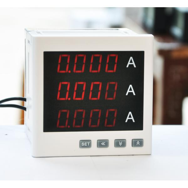 Quality Mini 96*96  Three Phase Digital Panel Meter With 2 Channels Relay Output for sale