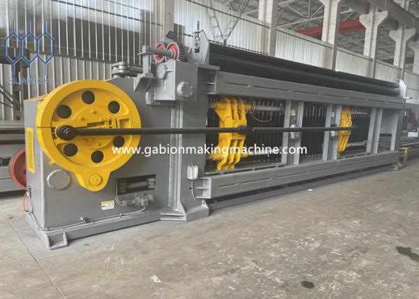 PLC Controlled Hexagonal Wire Mesh Machine Wire Mesh Gabion Box Machine With
