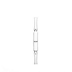 1ml Clear Borosilicate Glass Ampoule Easy Open End Sealing Type Ideal for