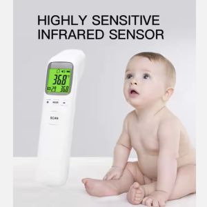 1s Instant Forehead Infrared Thermometer OEM Available With LCD Digital Display