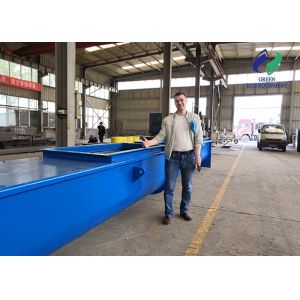 LS Series Inclined Screw Auger Conveyor System For Granulated Materials