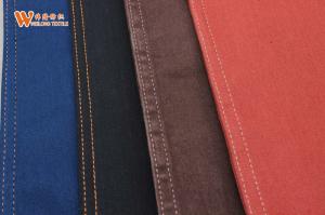 China 9.4 oz Jeans Stretch Satin Denim Fabric on sale