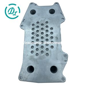 EexcavaStart DL Oil Cooler for EC210B D6E Engine OEM 22592869 23191319