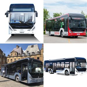 Longer Range Strong Power Electric Bus TEG6125BEV Maximum 105 Passengers