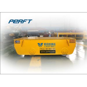 Cable Reel Power Motorized Transfer Trolley , Custom Material Handling Carts