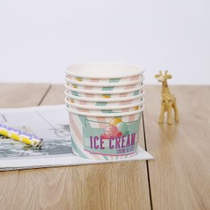 Paper Custom Ice Cream Containers Ice Cream Packaging Box