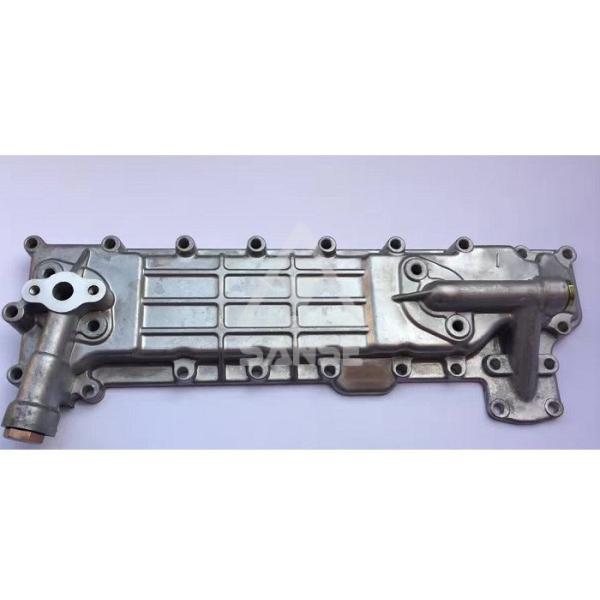 Quality Durable Oil Cooler Cover 4BD1 Engine Oil Cooler For Excavator EX120 SH120 Engine for sale