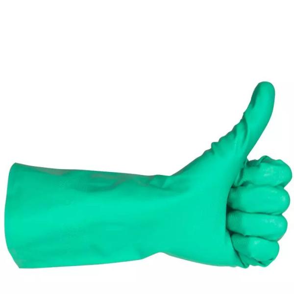 Nitrile Coated Nylon Protection Safety Hand Gloves Full Size