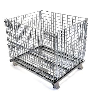 Wholesale Collapsible Wire Mesh Cage Pallet Racking Heavy Duty Warehouse Rack from china suppliers