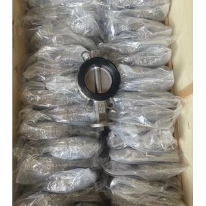 DN100 CF8M 150LB ANSI stainless steel butterfly valve