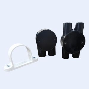 Non flame Upvc Coupler For Conduit Pipe 40mm Electrical Use