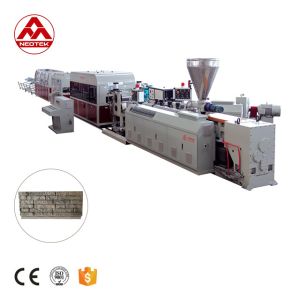 Double-screw PVC Stone Siding Extrusion Line with Screw Design