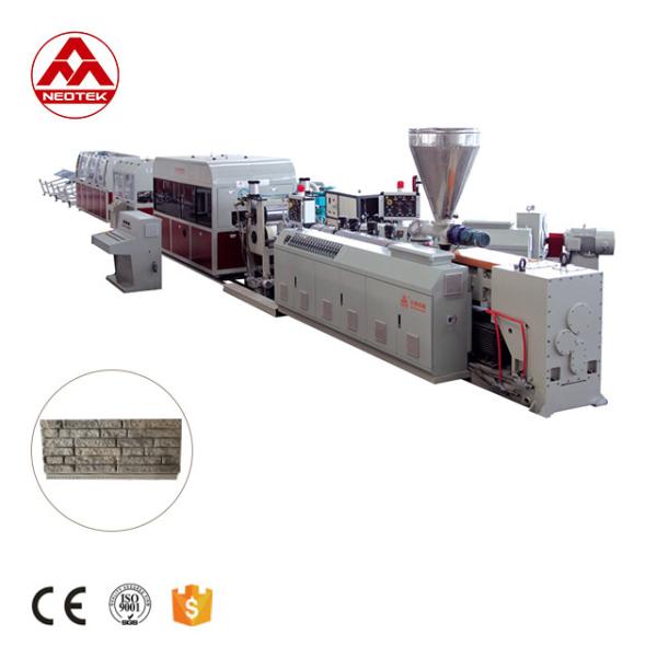 Double-screw PVC Stone Siding Extrusion Line with Screw Design