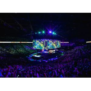 Automatically Adjust Brightness Stage Rental LED Screen Portable Type P3 P3.91