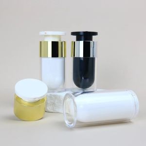 Heart-inner Shape Acrylic Airless Cosmetic Bottle with High-ended Quality for