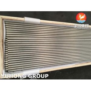 Titanium Seamless Tube ASTM B338 Gr2 Gr9 Titanium Exhaust Pipe Heat Exchanger