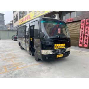 Used Mini Bus For Sale Yutong ZK6708D Front Engine Diesel Coaster Bus 19 Seats 2