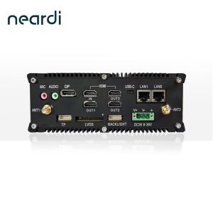 Mini Industrial Embedded Box Computer PC EMMC 5.1 32GB 64GB 128GB