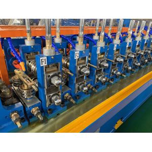 Automatic Galvanized Iron Pipe Making Machine Welded Tube Mill
