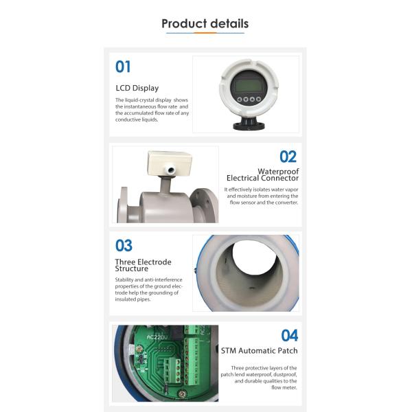 Low MOQ integrated type split type converter of electromagnetic flow meter