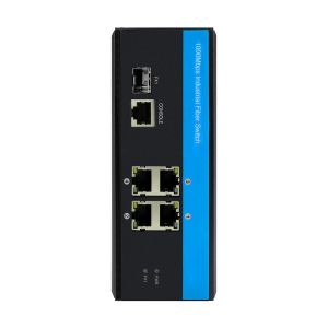 ODM 6 Port PoE Data Industrial Managed Switch 10/100/1000Mbps
