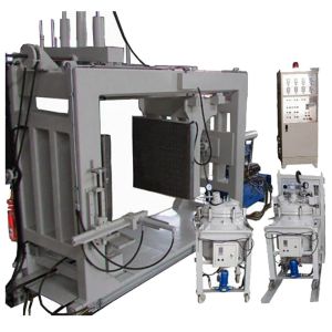 Double-Station APG Clamping Machine with APG Moulds for Electrical Insulation