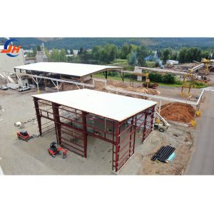 High Fire Resistance Steel Structure Hangars Workshop Prefab Build Frame Hall