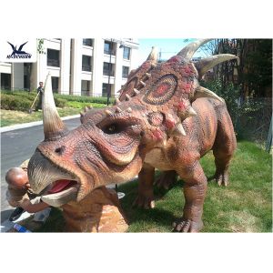 Dinosaur Robot Giant Life Size Dinosaur Theme Park Styracosaurus Models