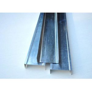 China Silver White Color Ceiling Keel , Galvanized Ceiling C Channel High Strength on sale