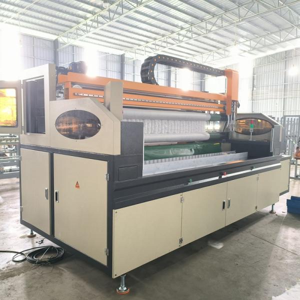 Quality Electronic Control Pocket Spring Gluing Machine Manual Type Assembling Platform for sale