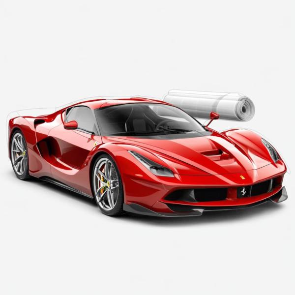 10 Mil Clear TPU Self Healing Anti-Dirty Installation-Friendly Car Paint Protection Film