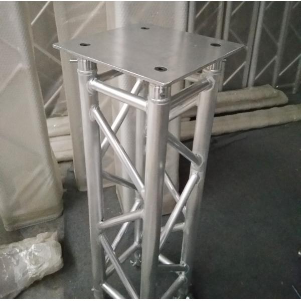 350*350*8mm Aluminum Spigot Plate Table for Beam Lights on 1 Meter Truss