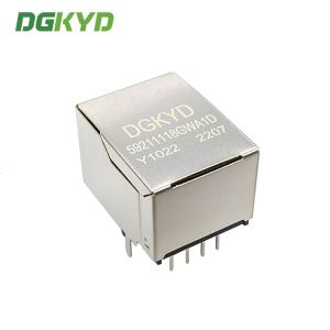 DGKYD59211118GWA1DY1022 Shielded Modular 8pin Female RJ45 Ethernet Connector