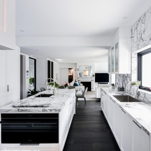 E1 Grade White Lacquer Kitchen Cabinet For American Shaker Style