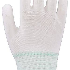 13 Gauge PU Coated Polyester Handling Gloves Breathable