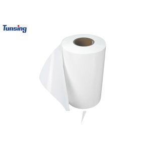 China Strong Adhesion Double Sided Adhesive Film A4 Sheets Iron On Temporary Adhesive Film For Bonding Fabric on sale