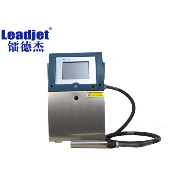 Quality 300m / Min 5*7 Dots 1-4 Lines CIJ Inkjet Printer For Beverage Packages Date Coding for sale