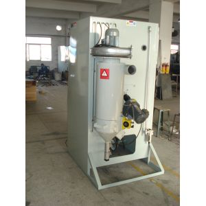 Semi Auto Dry Sandblast Cabinet Roller Basket Design For Sandblasting Small